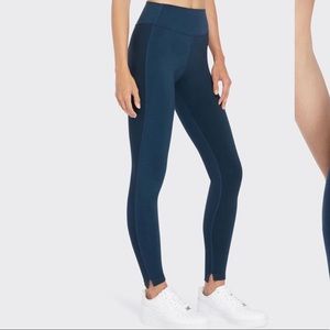 'SPLITS59' Blue High Waist Legging